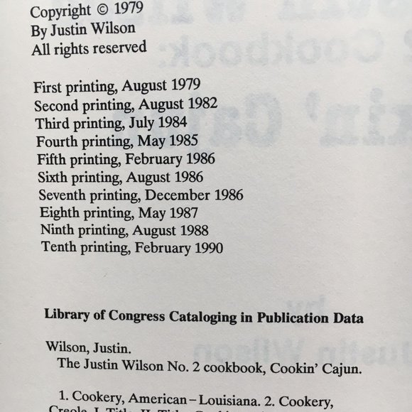 CAJUN COOKBOOK  1979 - Picture 4 of 8